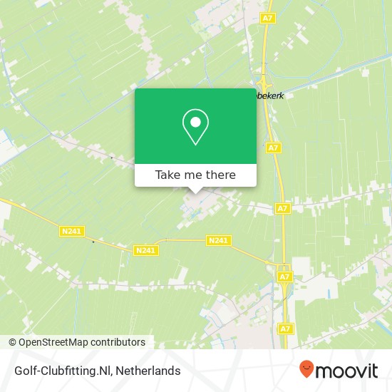 Golf-Clubfitting.Nl map