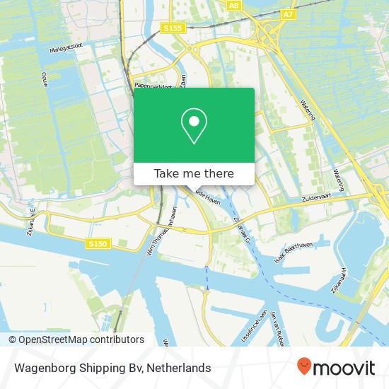 Wagenborg Shipping Bv map