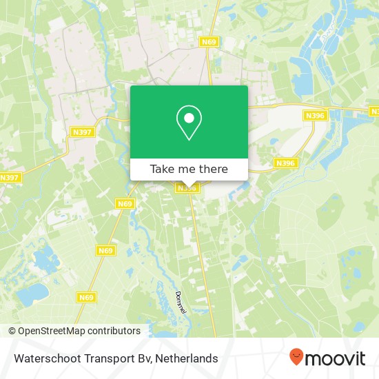 Waterschoot Transport Bv map