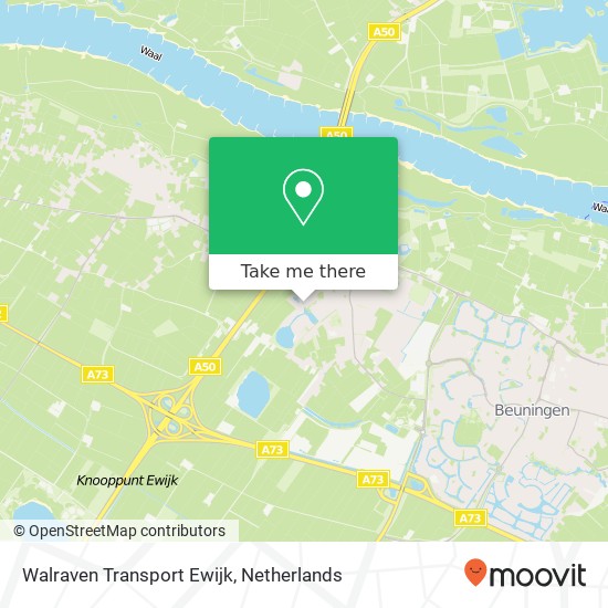 Walraven Transport Ewijk map