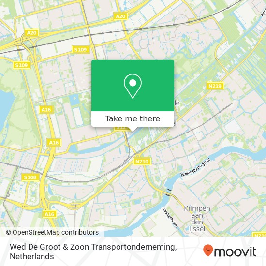 Wed De Groot & Zoon Transportonderneming map