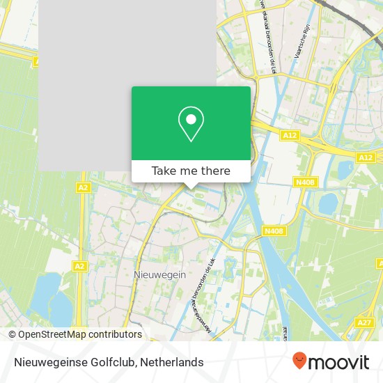 Nieuwegeinse Golfclub map