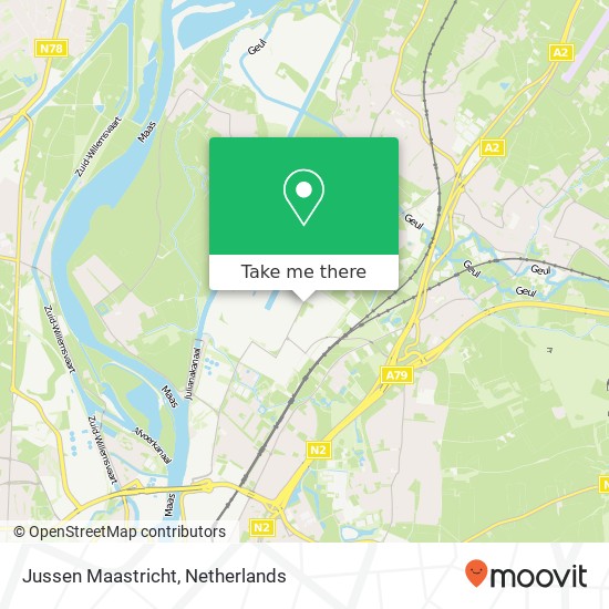 Jussen Maastricht Karte