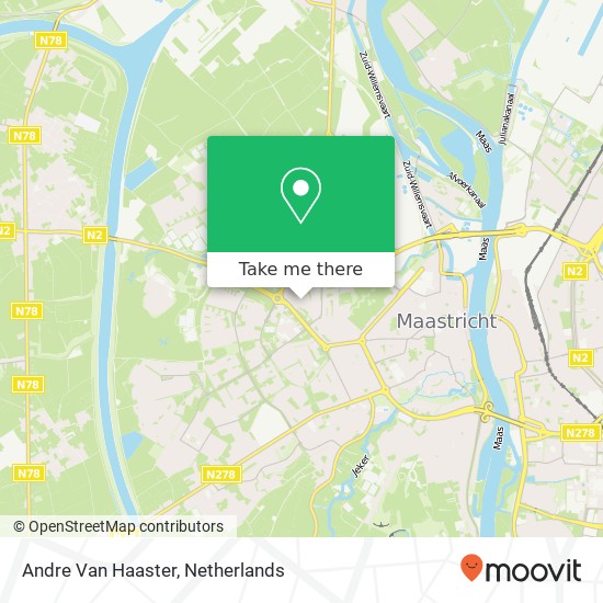 Andre Van Haaster map