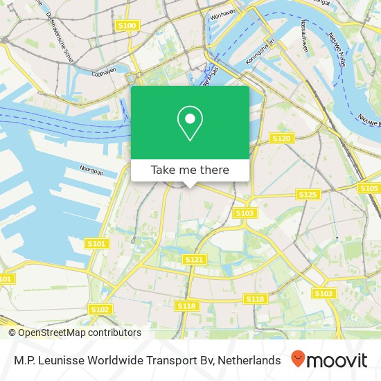 M.P. Leunisse Worldwide Transport Bv map