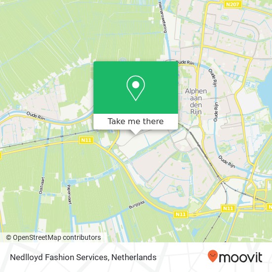 Nedlloyd Fashion Services Karte