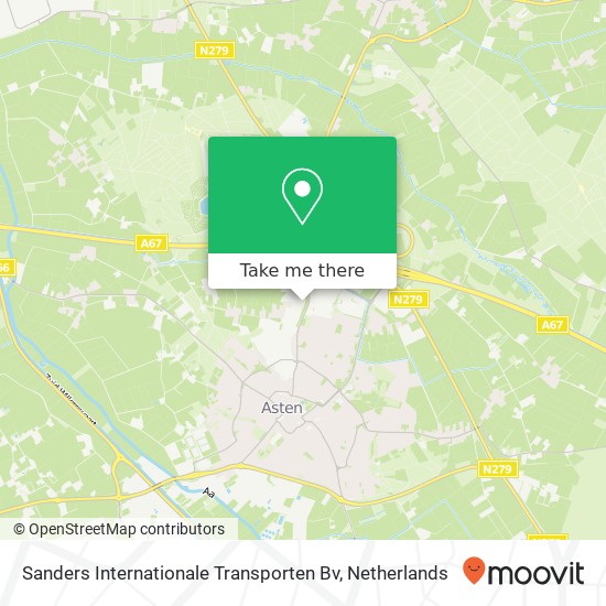 Sanders Internationale Transporten Bv map