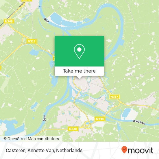 Casteren, Annette Van map