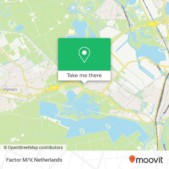 Factor M/V map