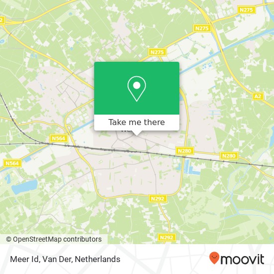 Meer Id, Van Der map