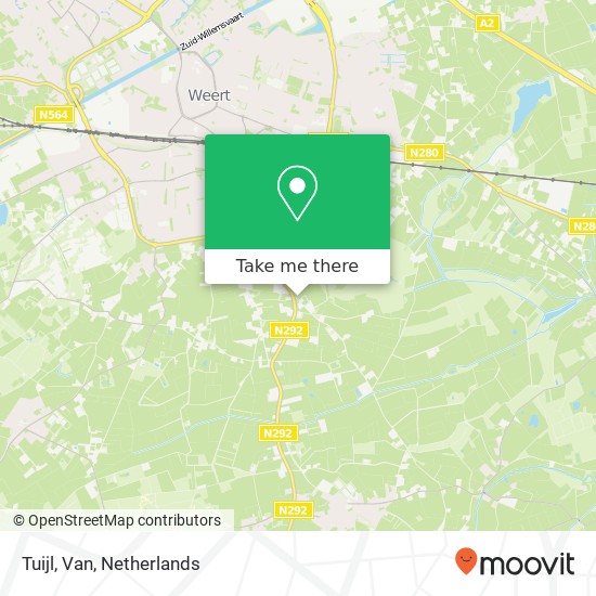 Tuijl, Van map