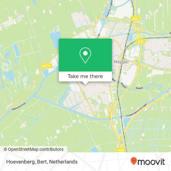 Hoevenberg, Bert map