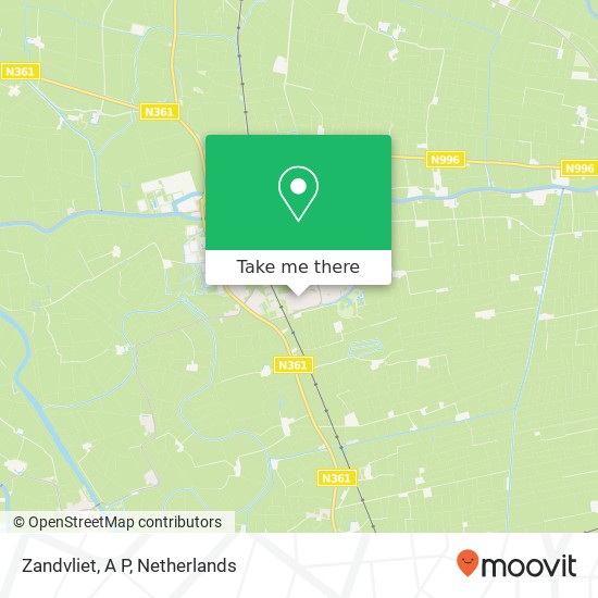 Zandvliet, A P map