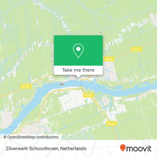 Zilverwerk Schoonhoven Karte