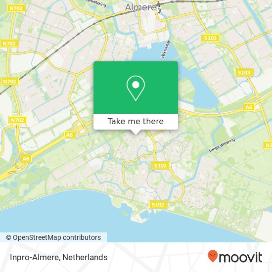 Inpro-Almere map