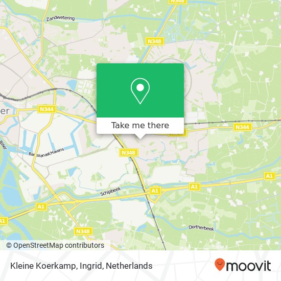 Kleine Koerkamp, Ingrid map