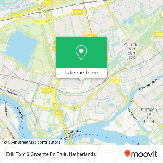 Erik Tom'S Groente En Fruit map