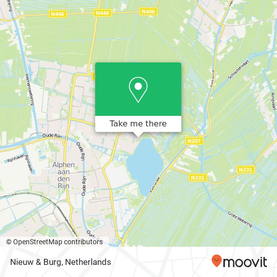 Nieuw & Burg map