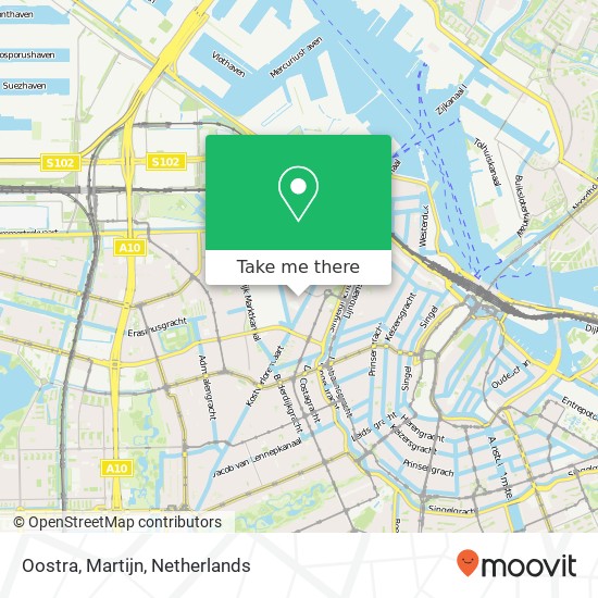 Oostra, Martijn map