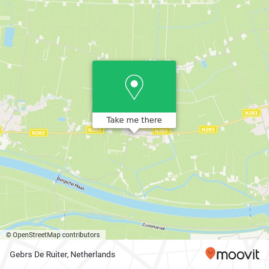 Gebrs De Ruiter map