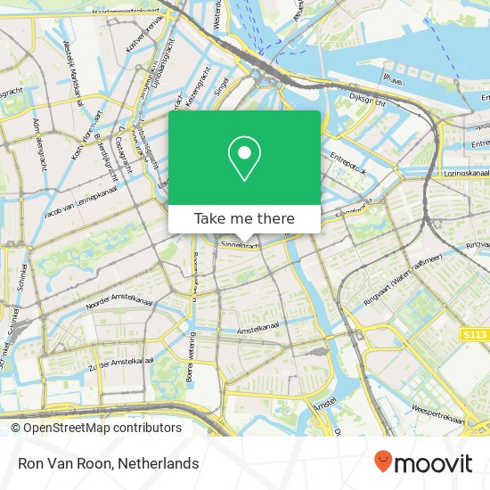 Ron Van Roon map