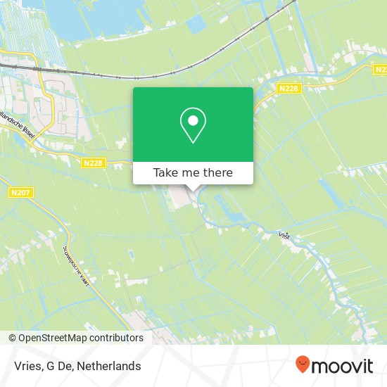 Vries, G De map