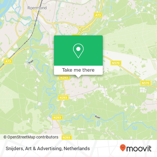 Snijders, Art & Advertising map