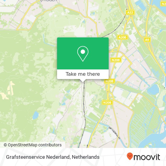 Grafsteenservice Nederland map