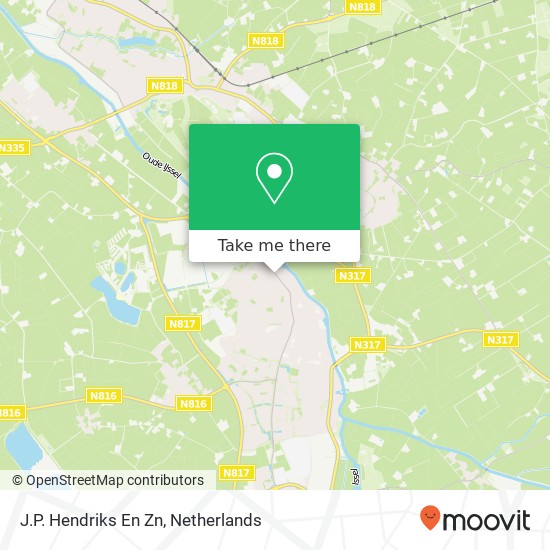 J.P. Hendriks En Zn map