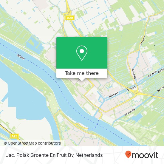 Jac. Polak Groente En Fruit Bv map