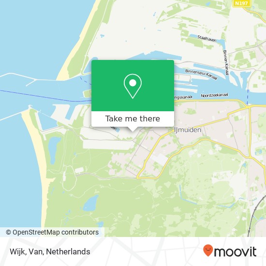 Wijk, Van map