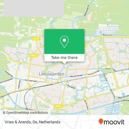 Vries & Arends, De map