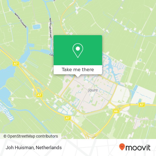 Joh Huisman map