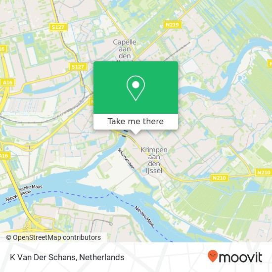 K Van Der Schans map