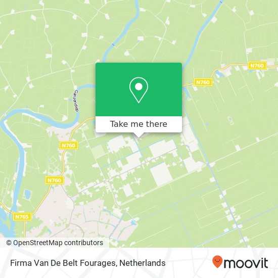 Firma Van De Belt Fourages map