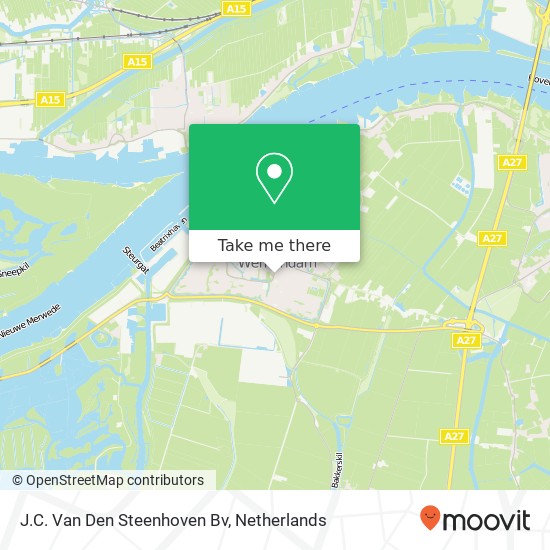 J.C. Van Den Steenhoven Bv Karte
