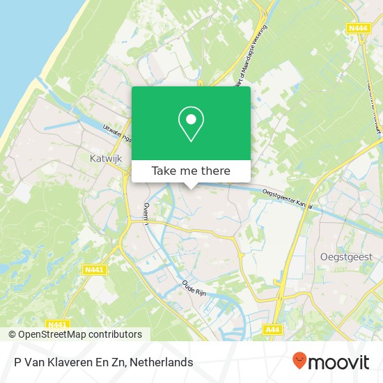 P Van Klaveren En Zn map