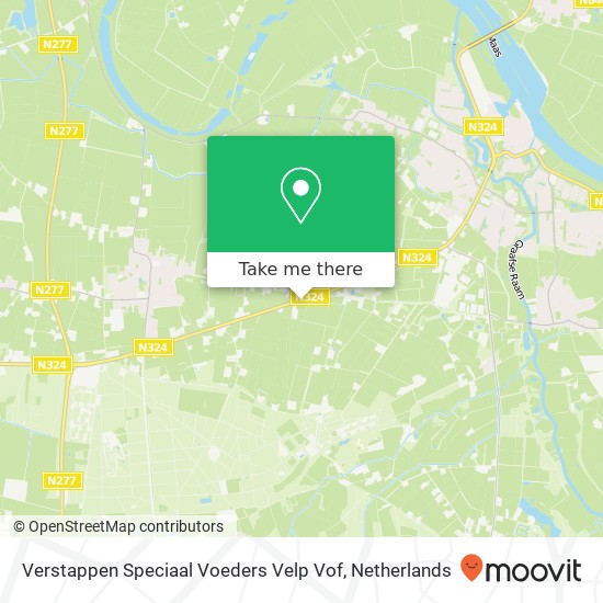 Verstappen Speciaal Voeders Velp Vof map