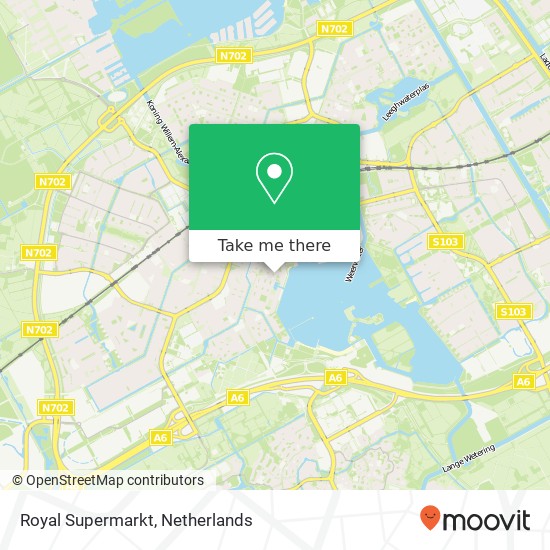 Royal Supermarkt map