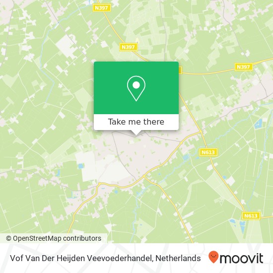 Vof Van Der Heijden Veevoederhandel map