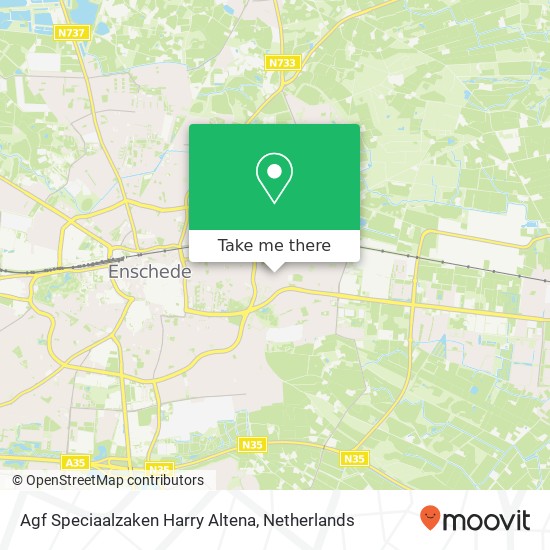 Agf Speciaalzaken Harry Altena map