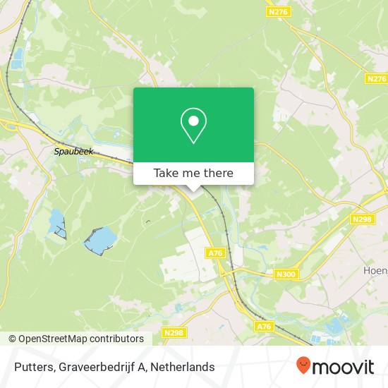 Putters, Graveerbedrijf A map