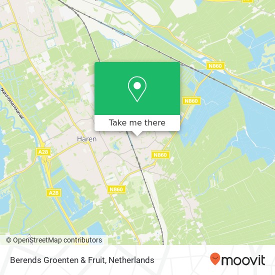 Berends Groenten & Fruit map