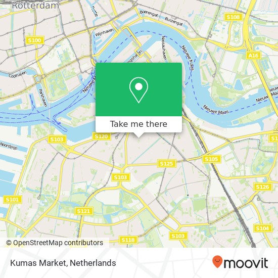 Kumas Market map