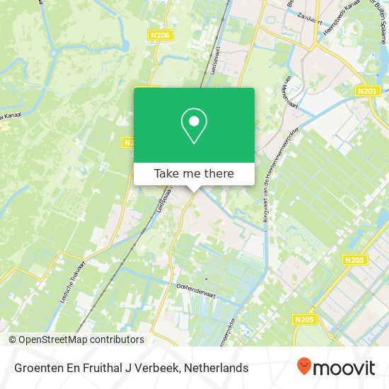 Groenten En Fruithal J Verbeek map