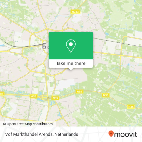 Vof Markthandel Arends map