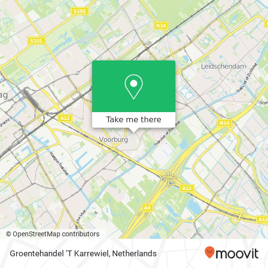 Groentehandel 'T Karrewiel map