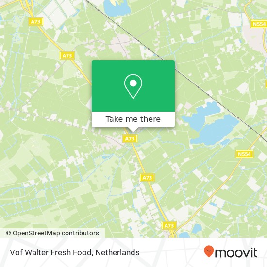 Vof Walter Fresh Food map