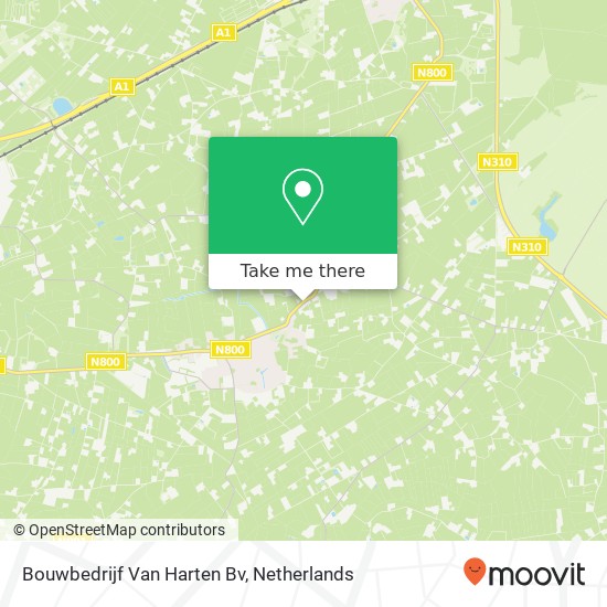 Bouwbedrijf Van Harten Bv map