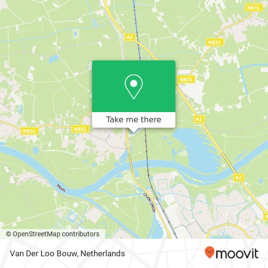 Van Der Loo Bouw map